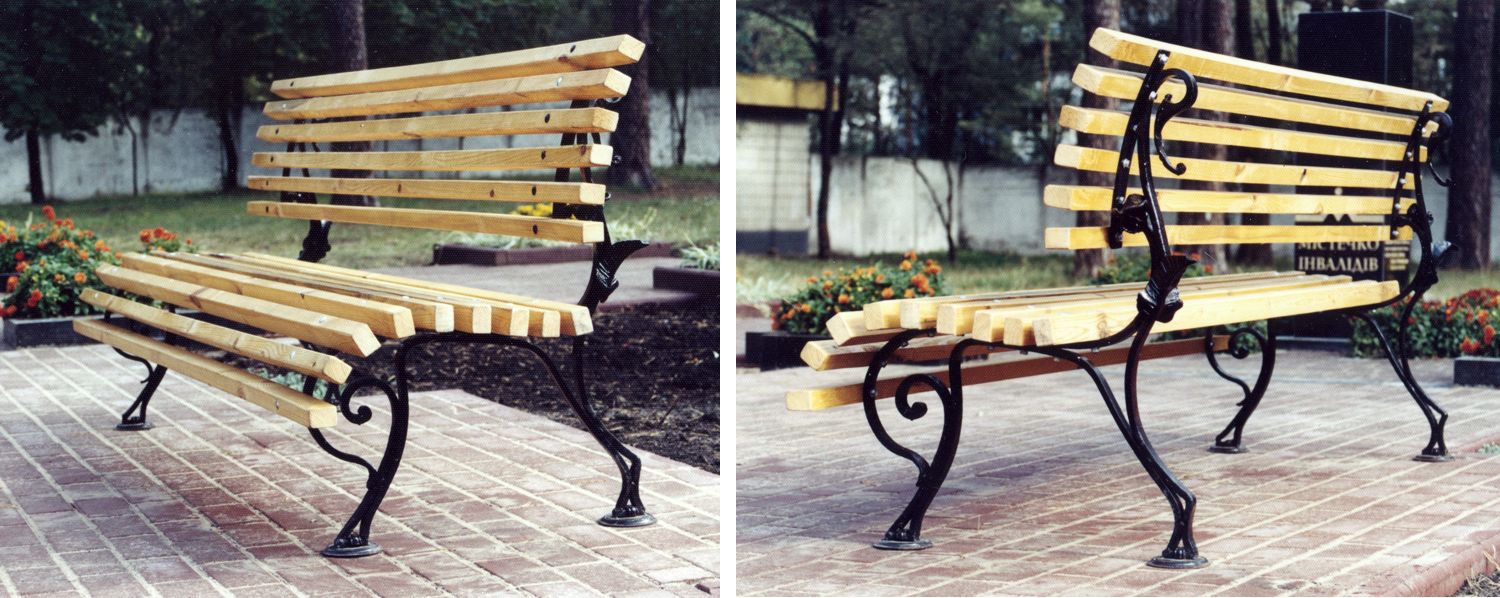 Kaleidoscope-Smithed bench